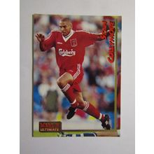 98. Stan Collymore Liverpoo1 - Merlin Ultimate P. L 1995/96 Football Card (ef1)