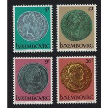 Luxembourg Roman Coins 4v 1979 MNH SG#1018-1021 MI#981-984