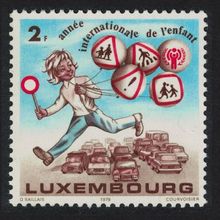 Luxembourg Intl Year of the Child Block of 4 1979 MNH SG#1033 MI#996