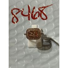 NWT Ring Bomb Party Sz9 RBP Flush Smokey Topaz Rose Gold P Band Costume Jewelry