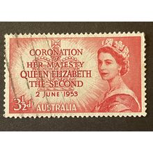 AUSTRALIA 1953 SG 0264 USED #2