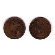 Great Britain. Victoria. Halfpenny 1891. dy21568