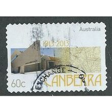 AUS 2013 60c (S/A) 'CANBERRA' FINE USED (EBID36-737)