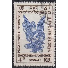 KAMBODSCHA CAMBODIA [1953] MiNr 0025 ( O/used )