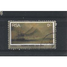 SouthAfrica.SG379 5c "Dutch East Indiaman,Table Bay".Fine Used.Sep25c