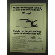 1978 Savin 770 Copier Ad - Largest Selling in World