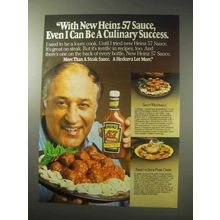 1985 Heinz 57 Sauce Ad - Can be a Culinary Success