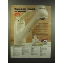 1988 KWC Neodomo Faucet Ad - Futuristic Performance