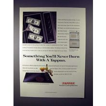 1991 Tappan Ceran Electric Cooktop, Wall Oven Ad!
