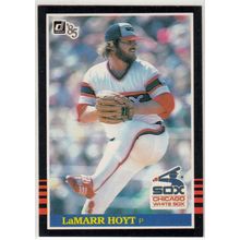 1985 Donruss baseball card 86 LaMarr Hoyt