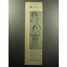 1957 De Pinna Fashion Advertisement - For Mother and her Prodigy
