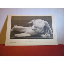 RIVER-GOD, ILISSOS, WEST PEDIMENT OF PARTHENON, BRITISH MUSEUM unused postcard #
