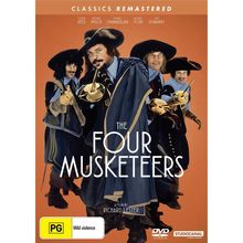 The Four Musketeers DVD | Oliver Reed, Raquel Welch | Region 4