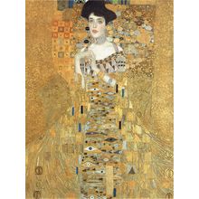 Portrait of Adele Bloch-Bauer I-Klimt 1901 Poster Canvas Movie Film Print A0 A1