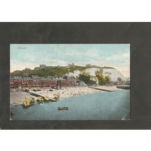 Postcard Kent Dover Sea Front Bathing Huts