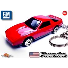 KEYCHAIN 82/1992 RED PONTIAC TRANS AM FIREBIRD GM CUSTOM
