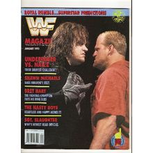 WORLD WRESTLING FEDERATION magazine JANUARY 1993 NAILZ