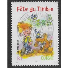 FRA 2002 46c 'STAMP DAY' FINE USED (EBID55-614)