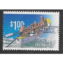 AUS 2007 $1.00 'YEAR OF THE SURF LIFESAVER ' FINE USED (EBID66-662)