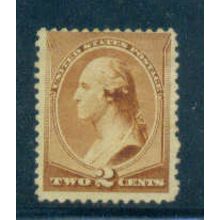 210 2c George Washington Average Plus MHH C1390
