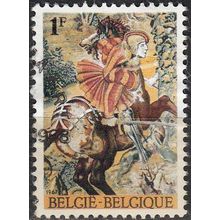 Belgique 1967 Michel 1482 O Cote (2008) 0.30 € Tapisserie Chasses de Maximilien