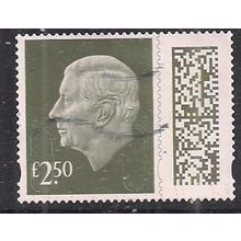 GB 2024 KC 3rd £2.50 Gooseberry Green Machin Used SG V5026 ( K20 )