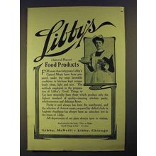 1906 Libby's Canned Meats Ad - Food Products
