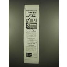1954 David White Universal Level-Transit Ad - Optics