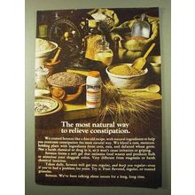 1971 Serutan Laxative Ad - Relieve Constipation