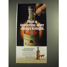 1978 Mandarine Napoleon Liqueur Ad - Peel a Tangerine After Dinner