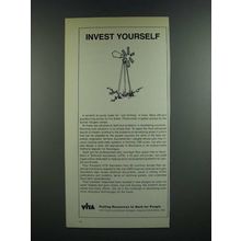 1986 VITA Volunteers in Technical Assistance Ad - Invest