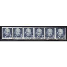 1401 6c Dwight Eisenhower Barely Clears MNH CL S/6 WD1996