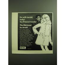 1970 The Shirtcoat by Jerold Advertisement - Go with Jerold, baby!