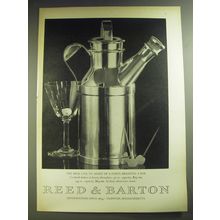 1974 Reed & Barton Milk Can Cocktail Shaker Advertisement