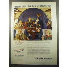 1950 American Airlines Ad - America's finest coast-to-coast transportation