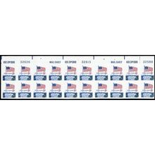 1338f, Mint NH XF Imperforate Top Plate Block of 20 Stamps - Stuart Katz