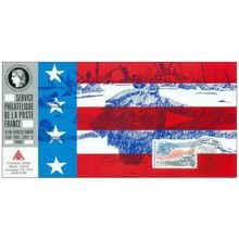 124 Carte officielle Exhibition New York 1994 FDC World War USA Flag