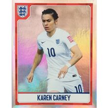 Panini ENGLAND 2016 Sticker Karen Carney #282- Foil