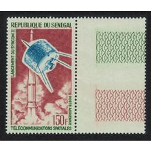 Senegal Space Telecommunications Margin 1964 MNH SG#285