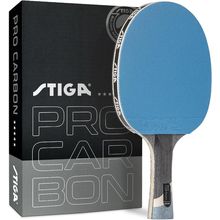 STIGA Pro Carbon Performance-Level Table Tennis Racket with Carbon Technology fo