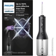 Philips Sonicare Cordless Power Flosser 3000, Water Flosser with Innovative Quad