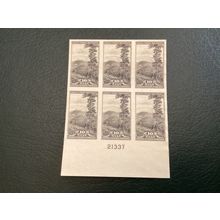 ICOLLECTZONE US 765 Imperf Parks Plate Block VF No gum as issued