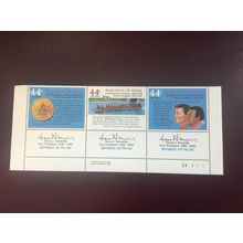 ICOLLECTZONE US Palau C14-16 With plate number & Label strip VF NH