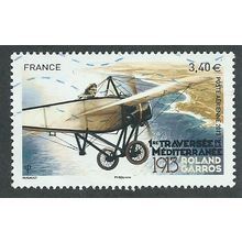 FRA 2013 €3.40 '100TH ANN OF 1ST FLIGHT OVER MEDITERRANEAN FINE USED(EBID39-135)