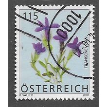 AUT 2007 115c 'FLORA DEFINITIVES ' FINE USED (EBID73-310)