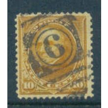 Used 283 10c Daniel Webster Fine M05437