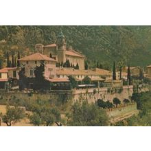 Valldemosa Monk Monks Monastery Carthusian Mallorca Spanish Postcard