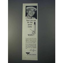 1966 Ben Hogan Sure-On Wedge Ad - Hit Green Easily