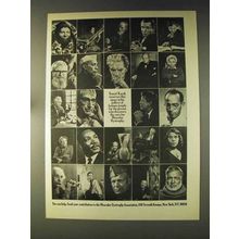 1976 Muscular Dystrophy Association Ad - Yousuf Karsh