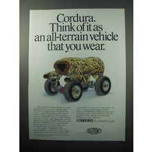 1988 Du Pont Cordura Nylon Ad - All-Terrain Vehicle